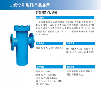 LY系列蓝式过滤器