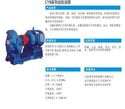 CYB系列齿轮油泵